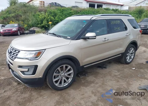 2017 Ford Explorer Limited z USA, uszkodzony, nr VIN 1FM5K8F84HGB53202